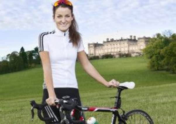 Lizzie Armitstead is attending the Dare 2b Yorkshire Festival of Cycling, held 4-6 July 2014 at Harewood House, Leeds.