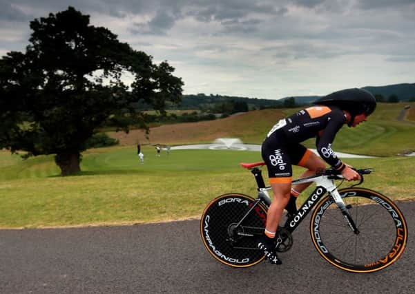 Laura Trott won the British road race title from Dani King and Lizzie Armitstead.