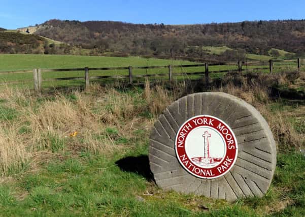North York Moors National Park: The foot of Sutton Bank