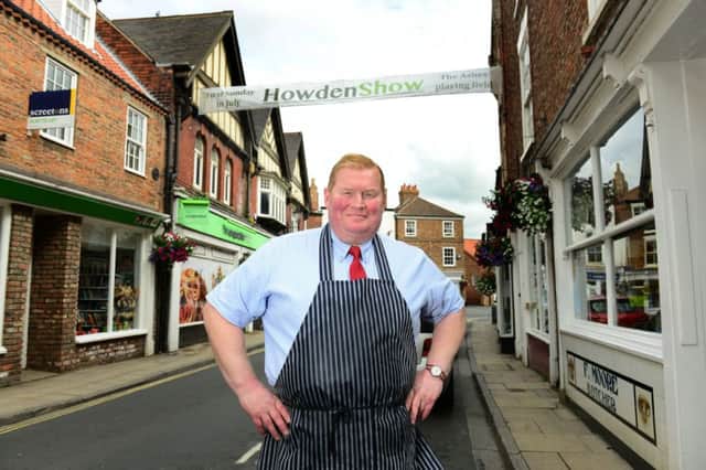 Howden Show president and local butcher Philip Parkin.