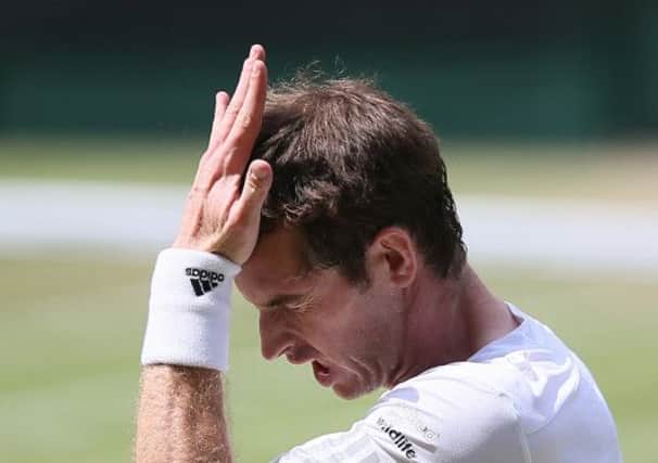 Andy Murray was knocked out on Wednesday.
Photo: John Walton/PA Wire