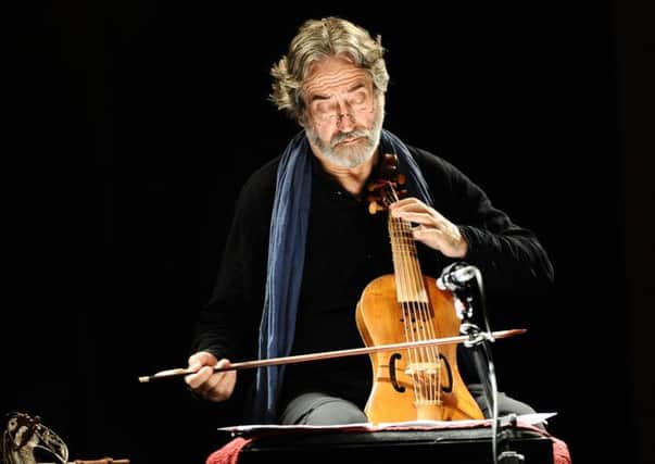 An accomplished musician Jordi Savall is also a conductor and composer. Picture:  David Ignasze