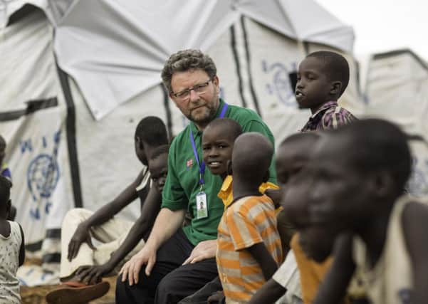 Ian Bray, an Oxfam aidworker from Yorkshire, on a recent visit to South Sudan.