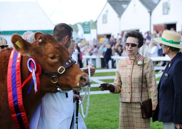 The Princess Royal visits the Great Yorkshire Show