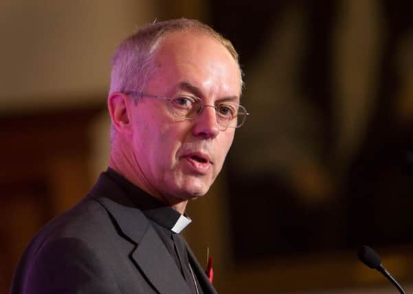 The Archbishop of Canterbury, the Most Reverend Justin Welby