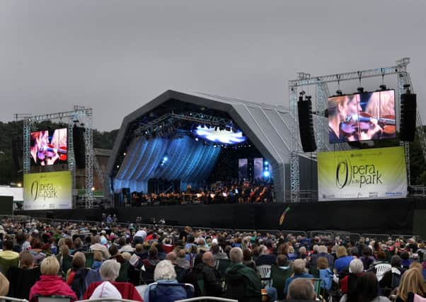 Last year's Opera in the Park event at Temple Newsam