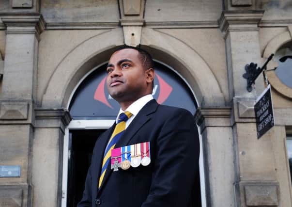 Thackray Medical Museum launches an exhibition called 'Recovery: From Flanders to Afghanistan,' which was opened by Dr Johnson Beharry, the first living recipient of the Victoria Cross in 30 years.
16th July 2014. Picture Jonathan Gawthorpe.