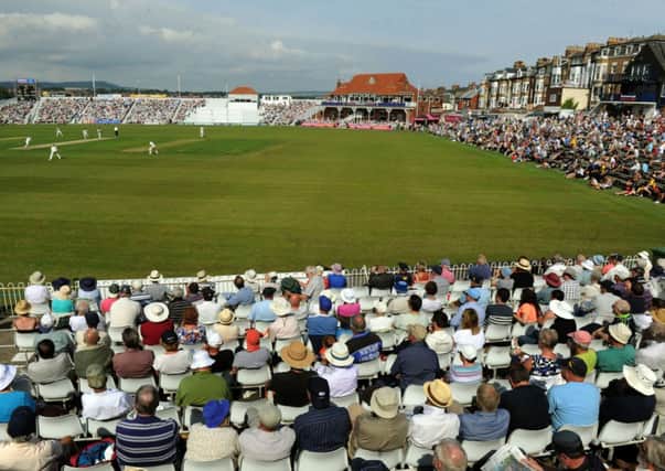 Yorkshire take on Middlesex at Scarborough today.