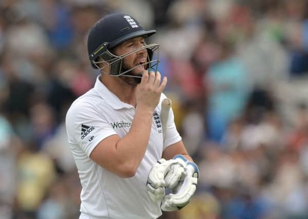 England's Matt Prior will step down to sort out injury problems.
