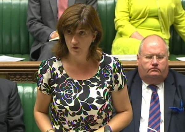 Education Secretary Nicky Morgan tells MPs that Peter Clarke's findings into the Trojan Horse allegations are "disturbing" and show evidence of a determined effort to gain control of a small number of Birmingham schools
