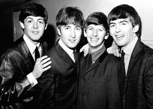 Paul McCartney, John Lennon, Ringo Starr and George Harrison.
