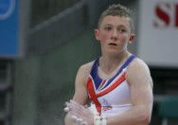 Nile Wilson, who has been training as a gymnast with City Of Leeds Gymnastics since the age of five.