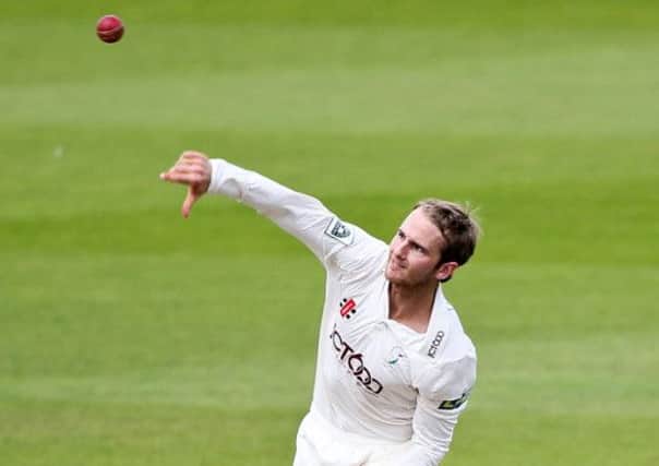 Yorkshire's Kane Williamson is unlikely to bowl for Yorkshire again this summer.