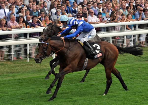 Mukhadram, winning the Sky Bet Stakes at York last year, is declared for the King George VI and Queen Elizabeth Stakes at Ascot.