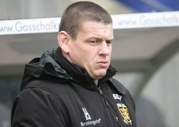 Hull FC head coach Lee Radford.