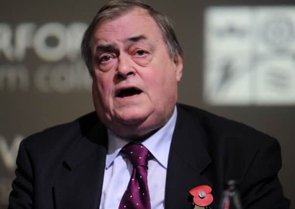 Lord John Prescott has condemned the Israeli bombardment of Gaza.