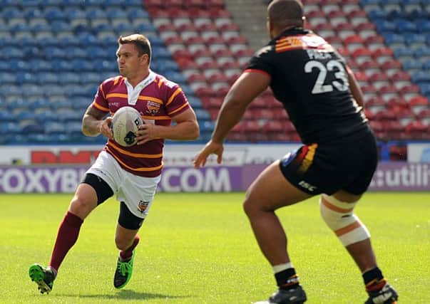 Danny Brough provided a masterclass against Catalan Dragons.