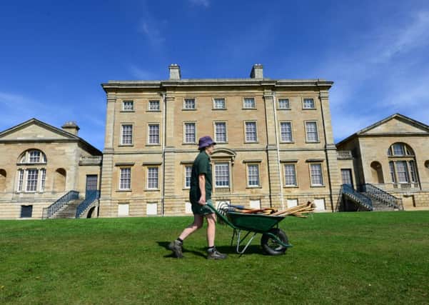 Volunteer Catherine Palmer has helped to restore the gardens at Cusworth Hall near Doncaster.