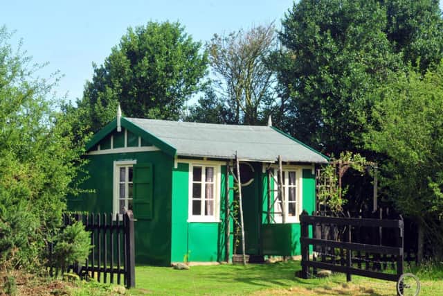 The holiday chalet in Staintondale near Scarborough