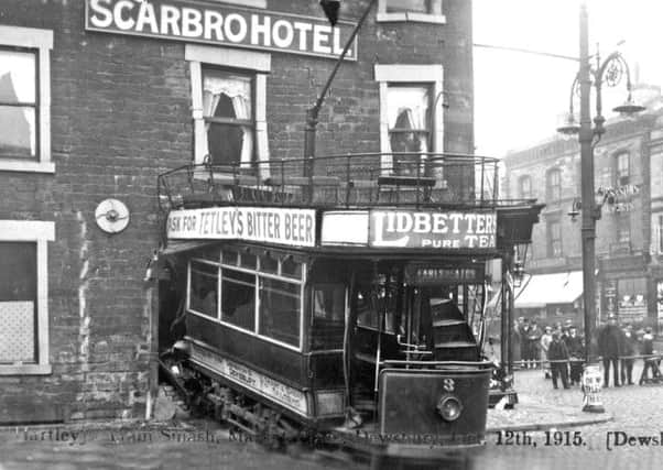 Dewsbury tram crash: 12 October 1915