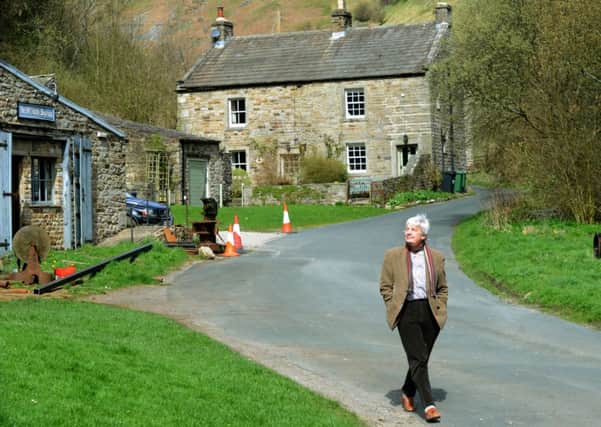 North Yorkshire County Councillor John Blackie  at Gunnerside in Upper Swaledale