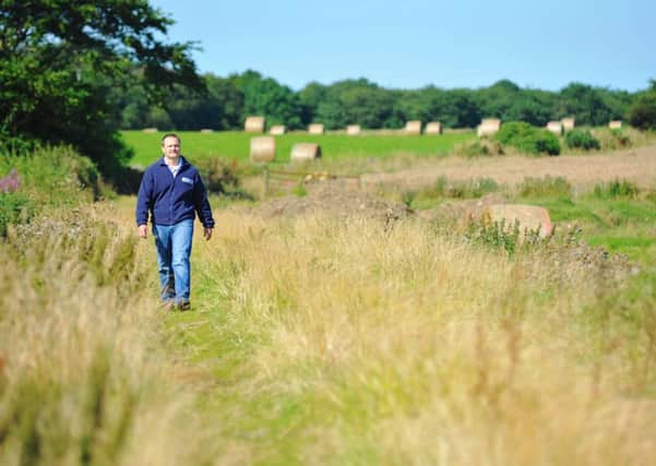Chris Fraser, CEO and MD of Sirius Minerals on site at Dove Nest Farm, at Sneaton,near Whitby which is the site earmarked for a planned new Potash Mine. Picture: Tony Bartholomew