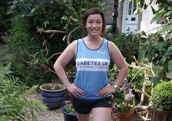 A Leeds barrister Catherine Souter is taking part in the Great North Run to raise funds for Diabetes Research UK