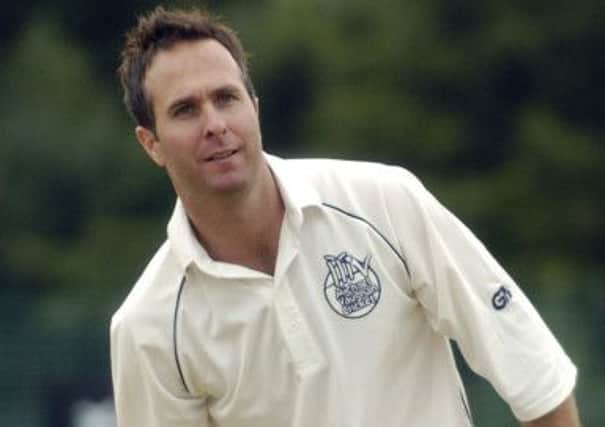 Former England cricket captain Michael Vaughan.