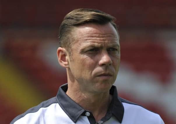 Doncaster Rovers' manager Paul Dickov.