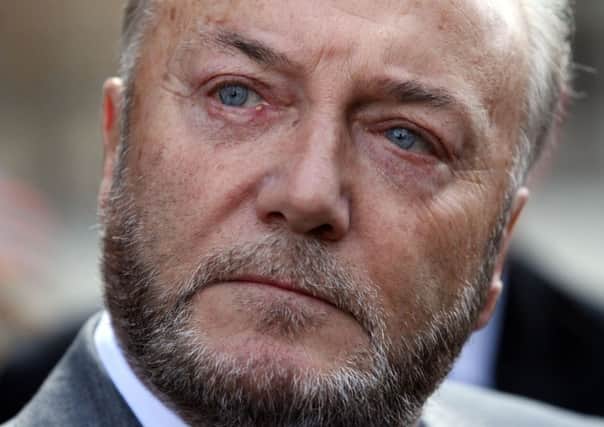 Respect MP George Galloway.