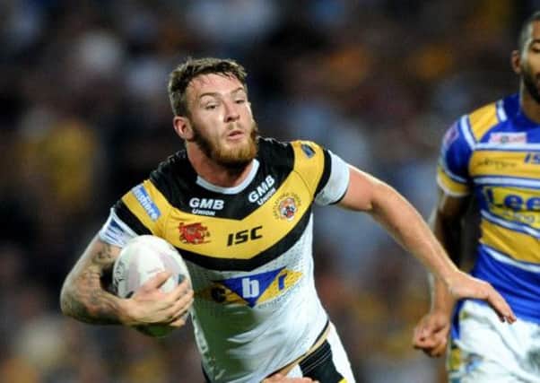 Daryl Clark, seen in action for Castleford against Leeds, earlier this season.