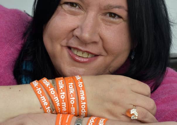 Olwen Edwards has come up with the wristbands idea.