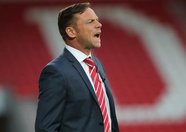 Doncaster Rovers' manager Paul Dickov