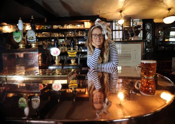 Natalie Barrington-Wood, manager of Whitelocks pub, Leeds. Picture by Simon Hulme