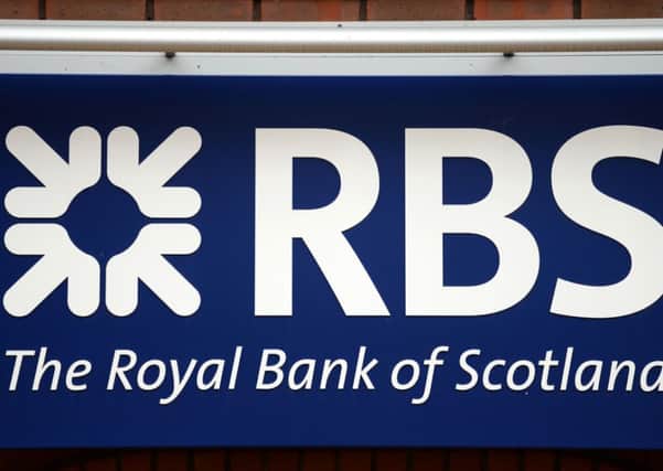 RBS shares rose on today's news