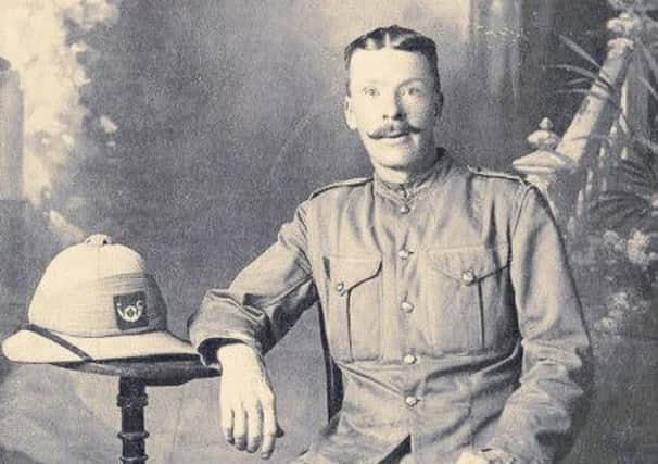 Private James Sullivan, of the King's Own Yorkshire Light Infantry, who took part in the battle of Le Cateau in 1914.