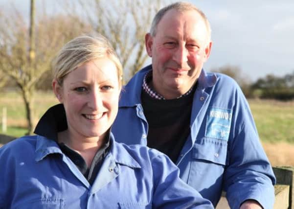 Angela and Peter Kirkwood, who run East Riding Country Pork.