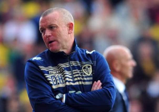 Leeds United last night sacked Dave Hockaday from his role as head coach (Picture: Tony Johnson).