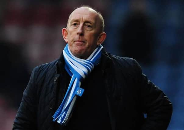 Huddersfield Town's caretaker manager Mark Lillis