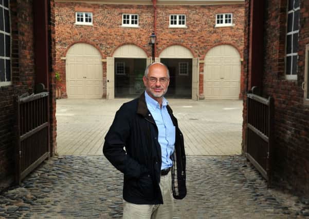 Dr David Connell, director of the Bishop Constable Foundation in the stable block at  at Bishop Constable Hall near Hull. Picture by Tony Johnson