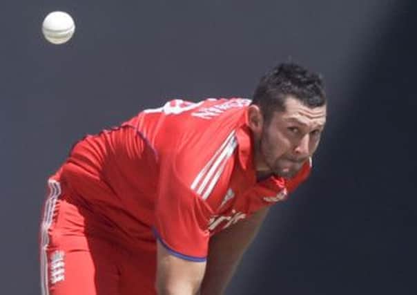 Yorkshire's Tim Bresnan in one-day action for England earlier this year.