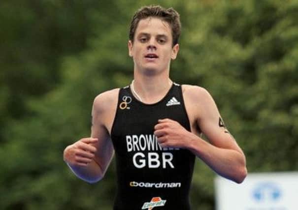 Jonathan Brownlee had to settle for a world series bronze.