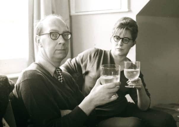 Philip Larkin with Monica Jones. Pictures from James Booths book, copyright The Society of Authors / Estate of Philip Larkin.