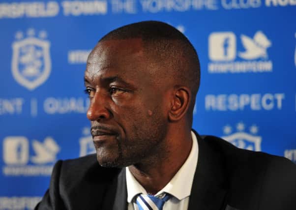 Huddersfield Town manager Chris Powell. Picture: Tony Johnson.