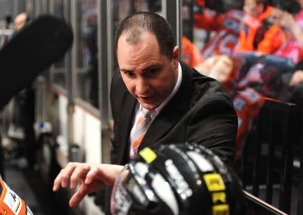 Gerad Adams returns to Cardiff for the first time with his new club Sheffield Steelers. Picture: Dean Woolley.