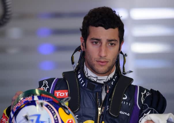Red Bull's Daniel Ricciardo.