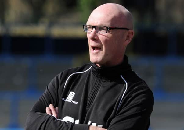 Halifax Town manager Neil Aspin (Picture: Bruce Rollinson).