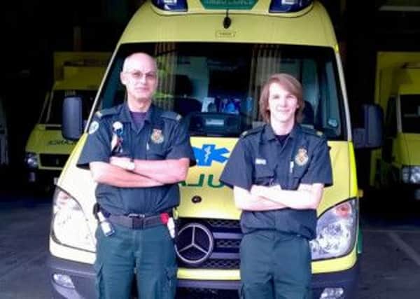 Yorkshire Ambulance Service's Mark and Matthew Wright
