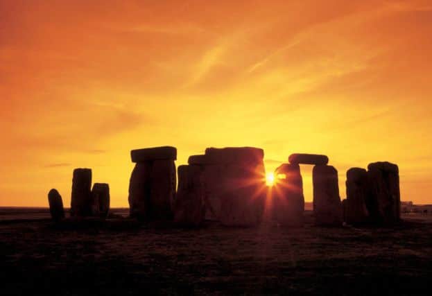 Stonehenge at sunset. Picture: English Heritage