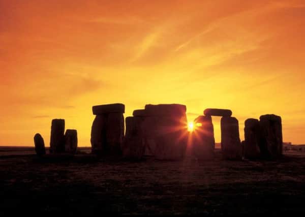 Stonehenge at sunset. Picture: English Heritage